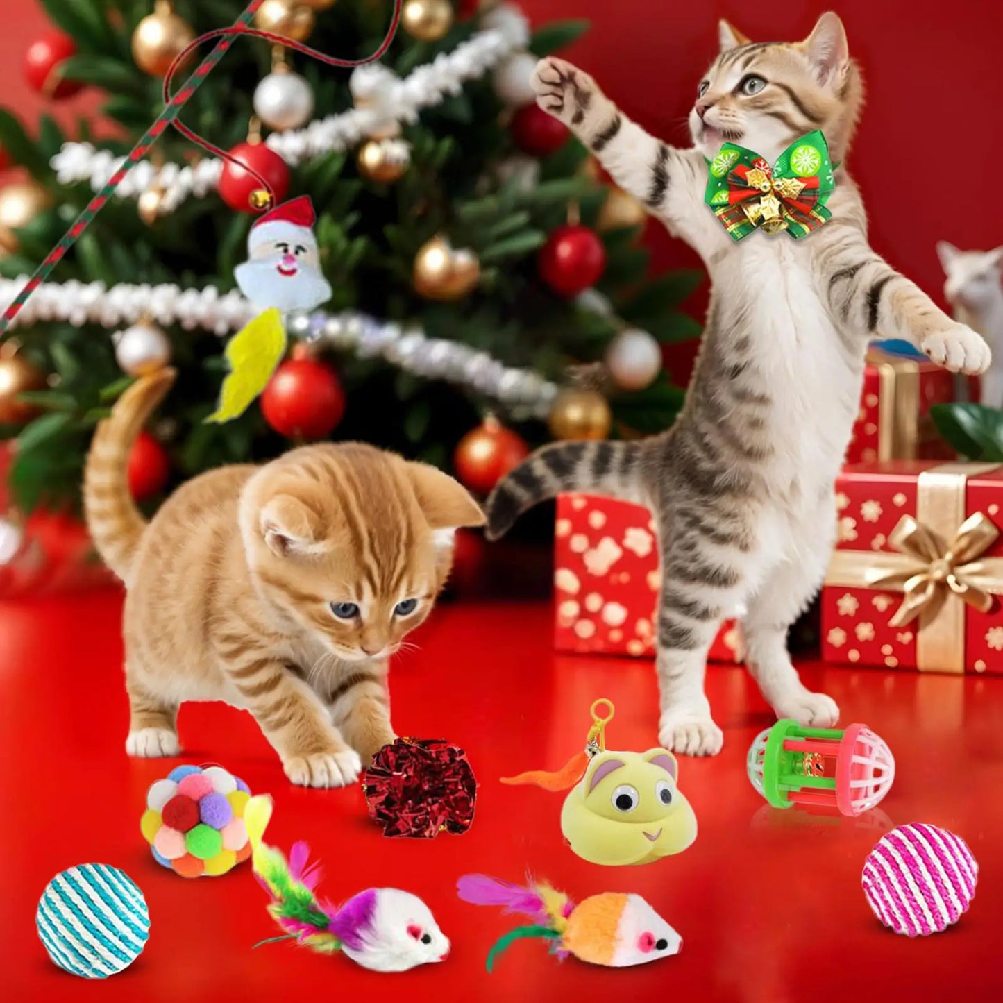 🎄🐾 KOCIE ODLICZANIE DO ŚWIĄT | ADWENTOWY ZESTAW ZABAWEK! 😺🎄