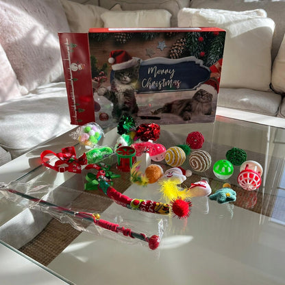 🎄😺 Kocie Święta Nadchodzą – Adwentowy Kalendarz Pełen Zabawek! 🐾